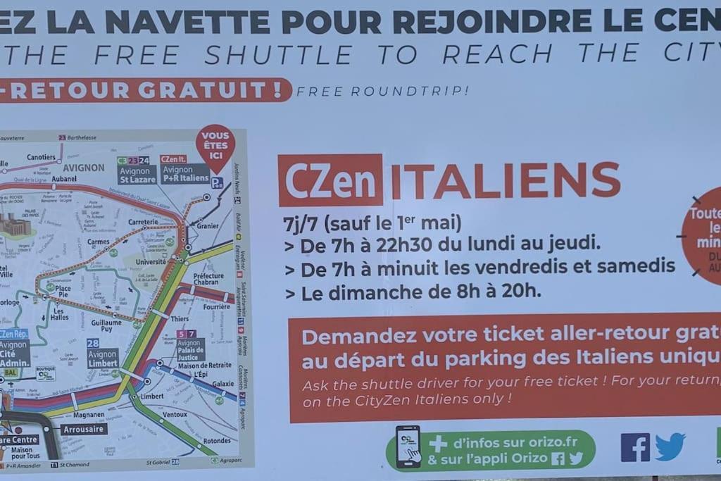 Magnifique Appartement Plein Coeur Avignon Intra-Muros Esterno foto